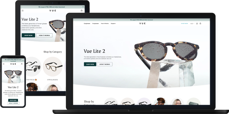 Vue Glasses